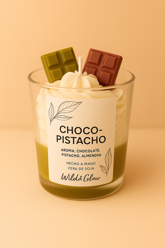 Vela Choco-pistacho 🍫