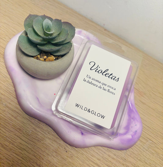 Wax melt Violetas