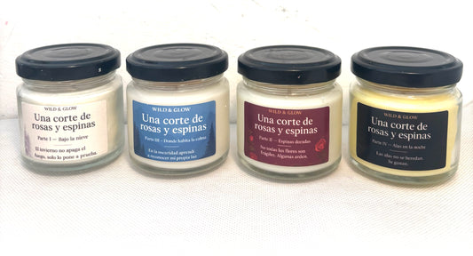 Kit ACOTAR • 4 mini velas💫