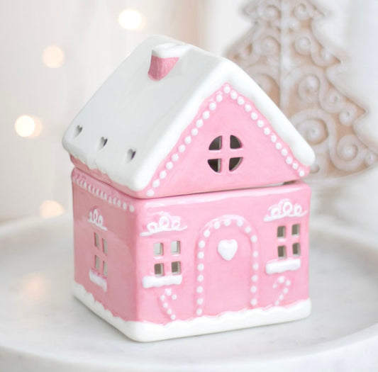 Quemador casita rosa