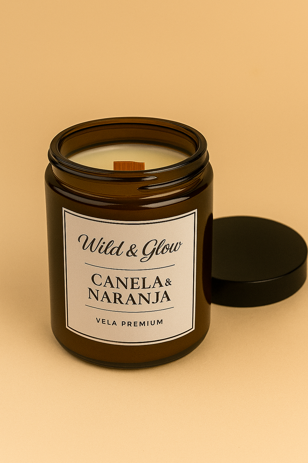 Vela Canela & Naranja PREMIUM💫