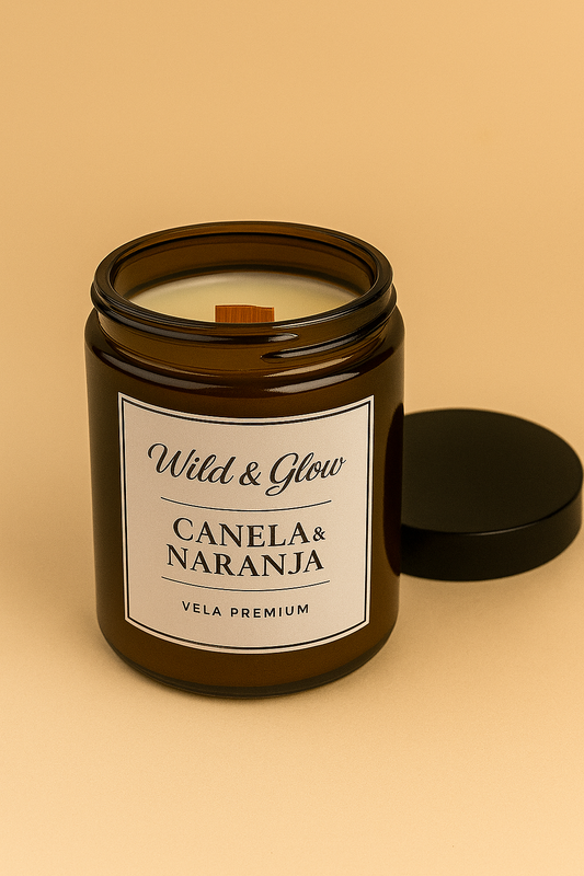 Vela Canela & Naranja PREMIUM💫
