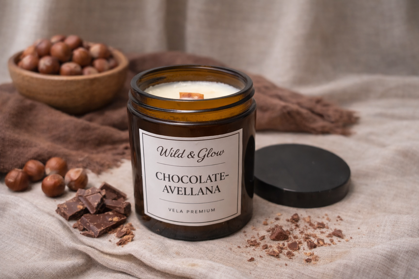 Vela Premium Chocolate-Avellana
