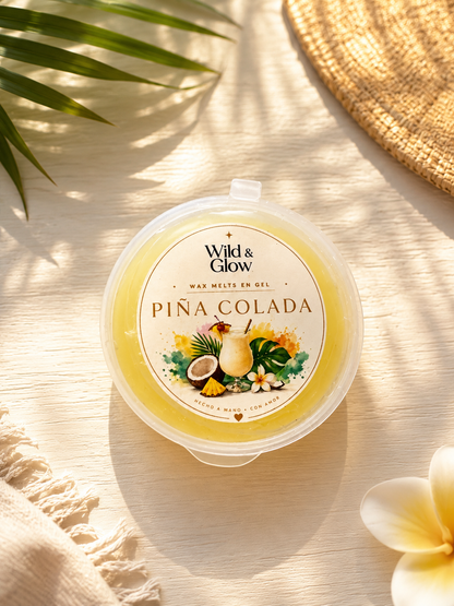 🍍 Piña Colada – Wax Melt en Gel