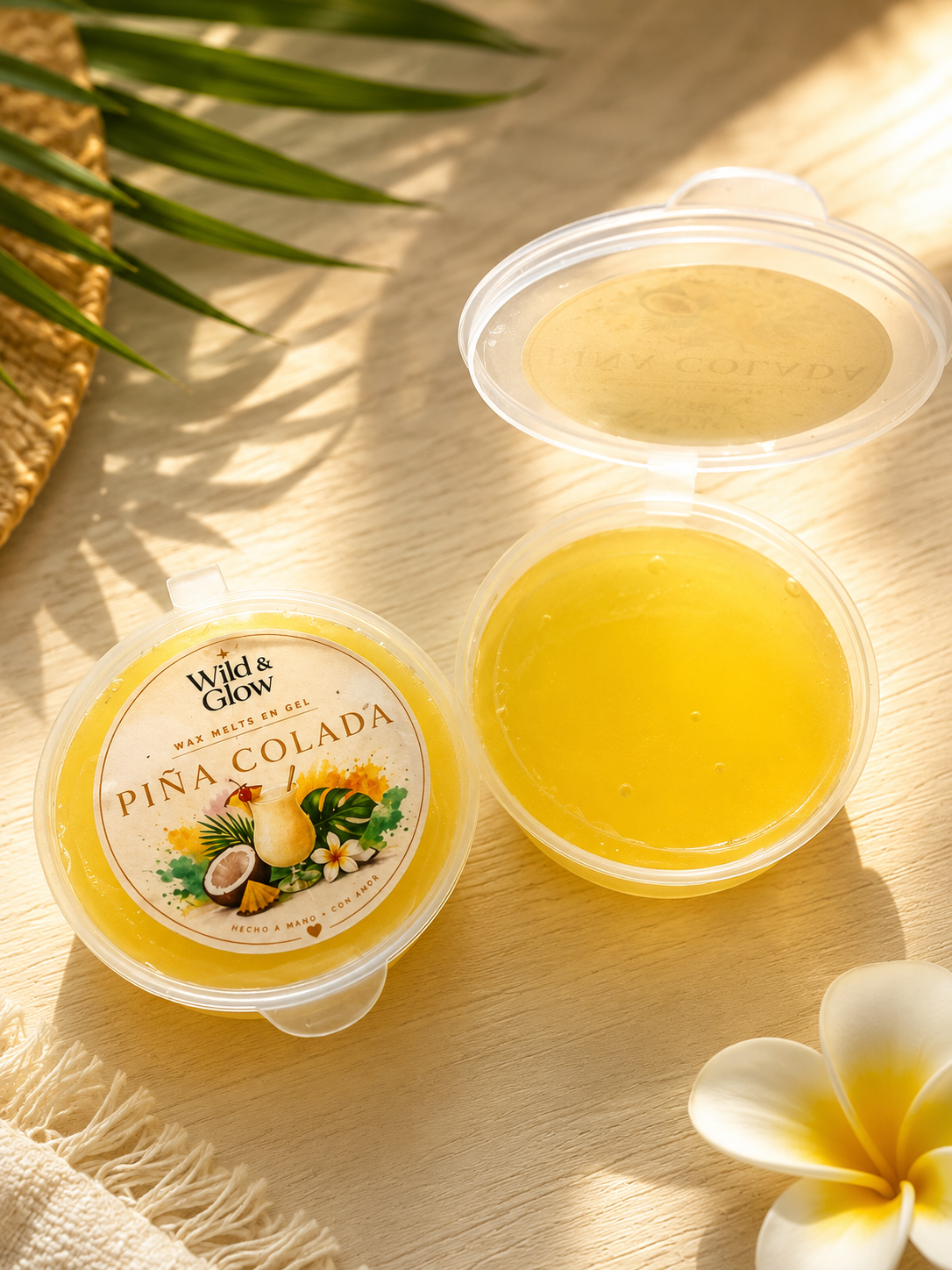 🍍 Piña Colada – Wax Melt en Gel
